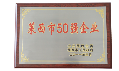萊西市50強(qiáng)企業(yè)